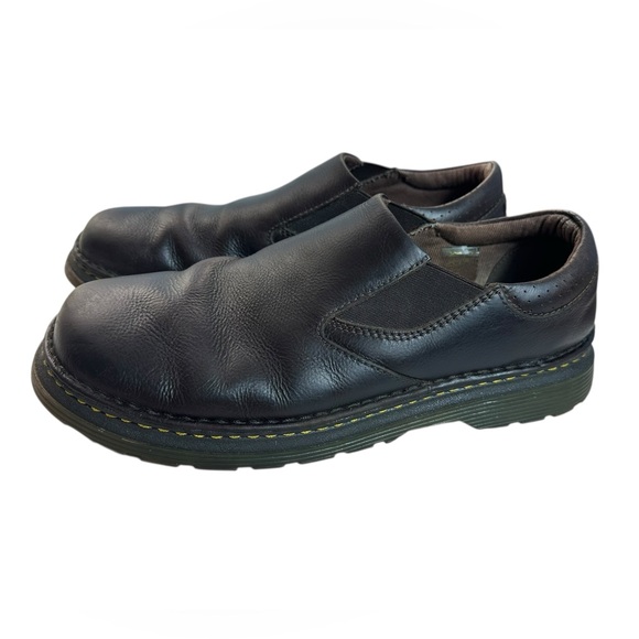 Dr Martens Lennon Pebbled Leather Slip On Loafers 11M Black Doc Dr martens 11198 black - Gem main image 3